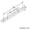 Okap SIEMENS LI64MA531 Srebrny 404m³/h 62dB klasa A Wyposażenie Karta gwarancyjna