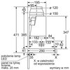 Okap SIEMENS LI67SA531 Srebrny 727m³/h 53dB klasa A Kolor (wykończenie) Srebrny