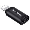 Adapter USB-Typ C - Lightning MCDODO OT-7680 Czarny Pozłacane styki Nie
