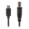 Kabel USB-C - USB-B LANBERG CA-USBA-13CC-0018-BK 1.8 m Rodzaj Kabel