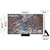 Telewizor SAMSUNG QE65QN800AT 65" MINILED 8K 120Hz Tizen TV Full Array HDMI 2.1 Smart TV Tak