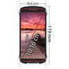 Smartfon CUBOT King Kong Mini 2 3/32GB 4" Czerwony Pamięć RAM 3 GB