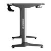 Biurko gamingowe ULTRADESK Frag Czarny Struktura blatu Carbon