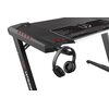 Biurko gamingowe ULTRADESK Rocket XL Czarny Zarządzanie przewodami Tak