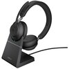 Słuchawki nauszne JABRA Evolve 2 65 Czarny Typ słuchawek Nauszne