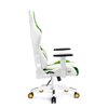 Fotel DIABLO X-ONE Craft (L) Biało-zielony Wysokość siedziska [cm] 50 - 59