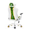 Fotel DIABLO X-ONE Craft Normal Size Biało-zielony Podświetlenie RGB Nie