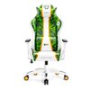 Fotel DIABLO X-ONE Craft (KIDS) Biało-zielony Materiał obicia Skóra ekologiczna HDS