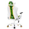 Fotel DIABLO X-ONE Craft (KIDS) Biało-zielony Wysokość siedziska [cm] 47 - 54.5