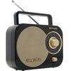 Radio MUSE M-055 RB Czarny Zakresy fal radiowych FM