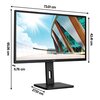 Monitor AOC Q32P2 31.5" 2560x1440px IPS 4 ms [GTG] Przeznaczenie Do domu i biura