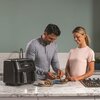 Air Fryer Frytkownica beztłuszczowa NINJA Foodi AF300EU z podwójnym koszem Wykonanie misy Pokryta powłoką nieprzywierającą