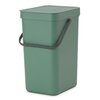 Kosz na śmieci BRABANTIA 129803 Sort & Go 12L Zielony Liczba komór 1