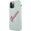 Etui GUESS Silicone Vintage do Apple iPhone 12/12 Pro Niebieski Seria telefonu iPhone