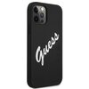 Etui GUESS Silicone Vintage do Apple iPhone 12 Pro Max Czarno-biały Marka telefonu Apple
