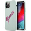 Etui GUESS Silicone Vintage do Apple iPhone 12 Pro Max Niebieski-fuksja