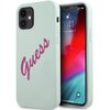 Etui GUESS Vintage do Apple iPhone 12 Mini Niebieski-fuksja