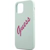Etui GUESS Vintage do Apple iPhone 12 Mini Niebieski-fuksja Typ Etui nakładka