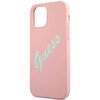 Etui GUESS Vintage do Apple iPhone 12 Mini Różowo-zielony Typ Etui nakładka