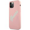 Etui GUESS Silicone Vintage do Apple iPhone 12/12 Pro Różowo-zielony Seria telefonu iPhone