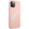 Etui GUESS Silicone Vintage do Apple iPhone 12/12 Pro Różowo-zielony Model telefonu iPhone 12 Pro