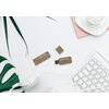 Pendrive GOODRAM UME3 Eco Friendly 128GB, USB 3.2 Gen. 1 (USB 3.0), Odczyt 60 Mb/s, Zapis 20 Mb/s Brązowy Wysokość [mm] 55