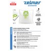 Worek do odkurzacza ZELMER Safbag ZVCA222B (4 sztuki) Rodzaj produktu Worek + filtr