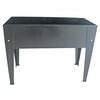 Kwietnik SASKA GARDEN 1029801 Antracytowy Materiał Stal