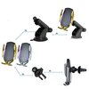 Uchwyt na telefon TECH-PROTECT R2 Srebrny Rozstaw ramion [mm] 0 - 100