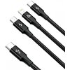 Kabel USB-C - Lightning/Micro USB/USB-C BASEUS CAMLT-SC01 1.5 m Typ USB-C - Micro USB