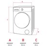 Pralka AMICA WA2C814BKiSVOD 8kg 1400 obr UV HygieneTechnology SteamPowerPro OptiTime Możliwość zabudowy pod blatem Nie