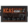 Zasilacz AEROCOOL KCAS Plus RGB 850W Gold Sprawność [%] 92