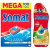 Tabletki do zmywarek SOMAT Classic - 100 szt. + Żel do zmywarki HENKEL Somat Gold 900 ml