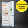 Lodówka SMEG FAB32RPB5 Retro No frost 196.8cm Pastelowy błękit Funkcje Szybkie chłodzenie, Szybkie zamrażanie, Retro