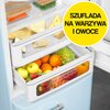 Lodówka SMEG FAB32LPB5 Retro No frost 196.8cm Pastelowy błękit Szklane wykończenie drzwi Nie