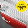Lodówka SMEG FAB38RRD5 Retro No Frost 205cm Czerwona Położenie zamrażarki Na dole