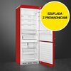Lodówka SMEG FAB38RRD5 Retro No Frost 205cm Czerwona Zmiana kierunku otwierania drzwi Nie