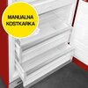 Lodówka SMEG FAB38RRD5 Retro No Frost 205cm Czerwona Kolor / wykończenie boków Czerwony