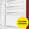 Lodówka SMEG FAB38RRD5 Retro No Frost 205cm Czerwona Kolor / wykończenie frontu Czerwony