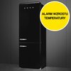 Lodówka SMEG FAB38RBL5 Retro No Frost 205cm Czarna Kompresor inwerterowy Tak