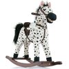 Koń na biegunach MILLY MALLY Mustang Czarno-biały Dopuszczalne obciążenie [kg] 30