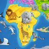 Puzzle RAVENSBURGER Mapa Świata ze zwierzętami (30 elementów) Tematyka Zwierzęta