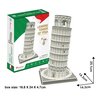 Puzzle 3D CUBIC FUN Budowle Świata Krzywa Wieża w Pizie C241H (27 elementów) Seria Budowle Świata