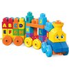 Klocki plastikowe MEGA Bloks Fisher Price Muzyczny pociąg ABC FWK22 Materiał Plastik