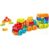Klocki plastikowe MEGA Bloks Fisher Price Muzyczny pociąg ABC FWK22 Seria Mega Bloks