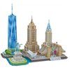 Puzzle 3D CUBIC FUN City Line New York MC255H (123 elementy) Seria City Line