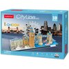 Puzzle 3D CUBIC FUN City Line London MC253H (107 elementów)