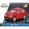 Klocki plastikowe COBI Youngtimer Collection Fiat 126p COBI-24531 Materiał Plastik