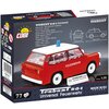 Klocki plastikowe COBI Youngtimer Collection Trabant 601 Universal Feuerwehr COBI-24555 Materiał Plastik
