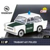 Klocki plastikowe COBI Youngtimer Collection Trabant 601 Polizei COBI-24541 Seria Youngtimer Collection